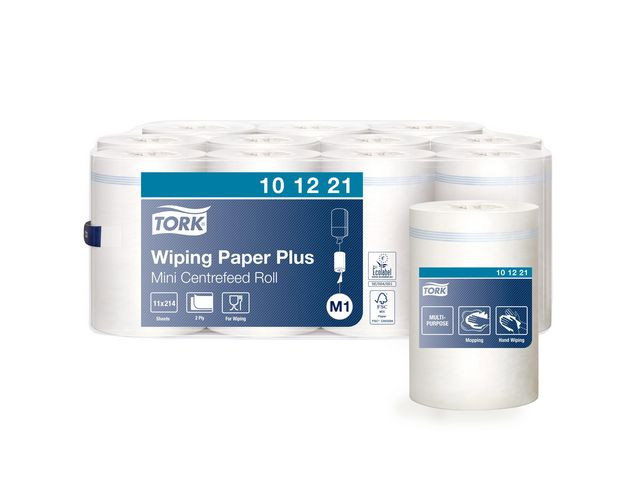 Torkrulle Tork M1 Advanced Plus 2-lag Vit 215mmx75m, 11/fp