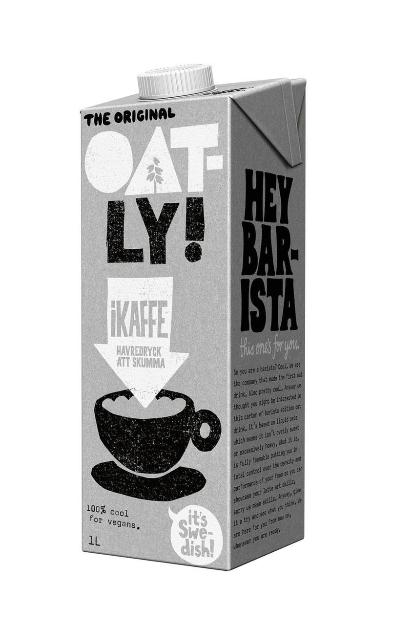 Havredryck Oatly iKaffe 1L