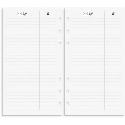 Regent Systemkalender 2026 skinn svart