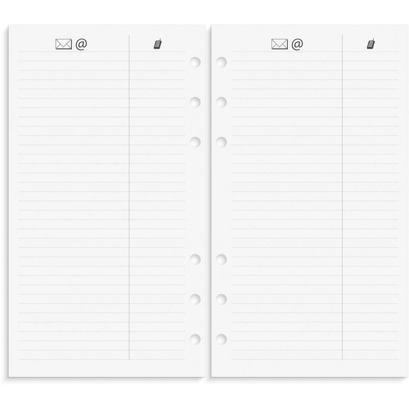 Regent Systemkalender 2026 skinn svart