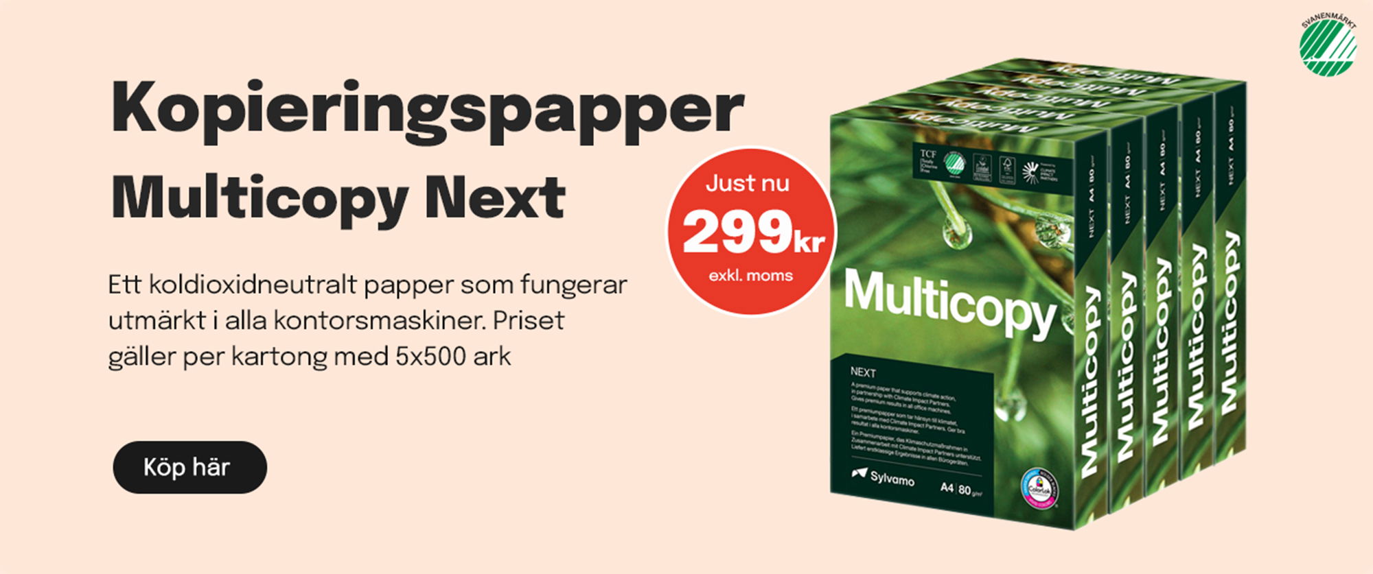 Kontorsmaterial - Köp ur ett komplett sortiment för kontor, lager, städning och lokalvård med personlig service och snabba leveranser.