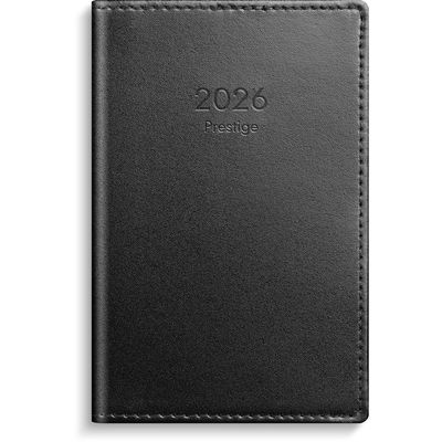 Kalender Prestige 2026 skinn svart