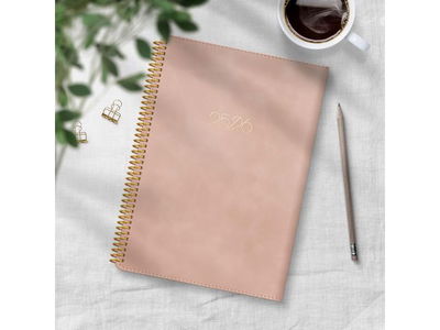 Kalender Study Twist rosa A5 25/26