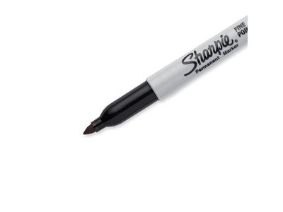 Märkpenna SHARPIE F svart Value Pack 20+4/fp