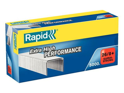 Häftklammer RAPID 26/8+ Super Strong 50 ark 5000/fp