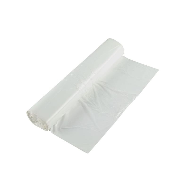 Soppåse HDPE 30L 8my Vit, 100/rl