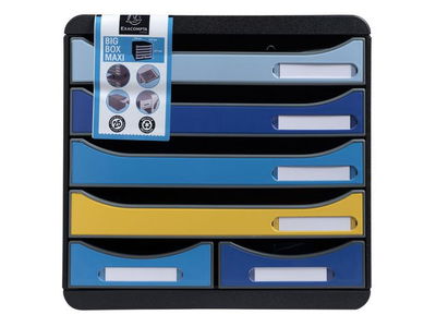 Blankettbox EXACOMPTA BeeBlue 6 lådor