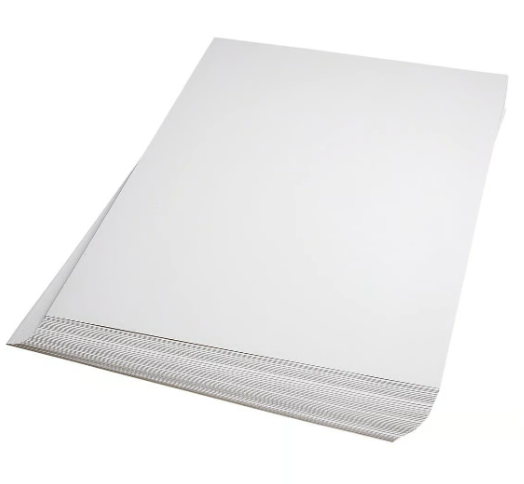 Kartongark Excellent 2mm vit 70x100 cm 1100g, 25/fp
