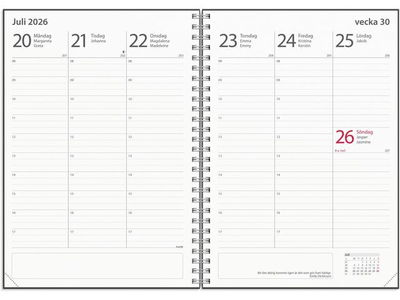 Kalender 25/26 Study A5 stone