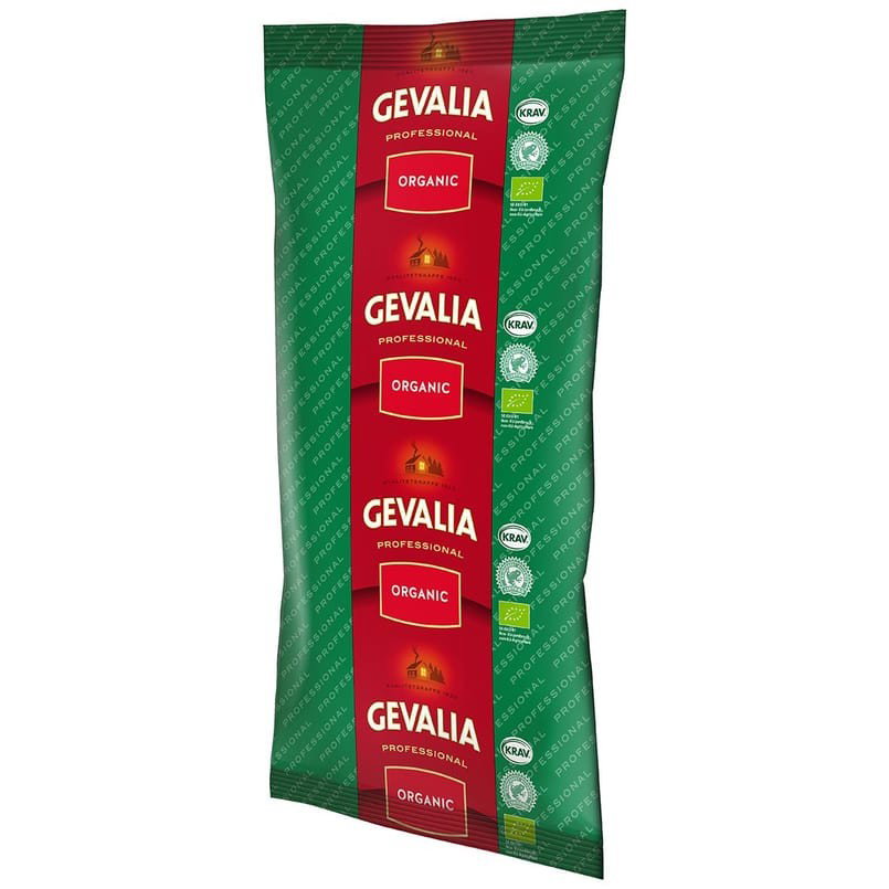 Kaffe Gevalia Organic Mellanrost Automat 1000g, 6/fp