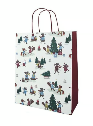 Julpåse Mössens Julafton Large 265x118x318mm, 6/fp