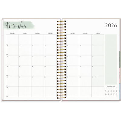 Life Organizer 2026 rosa
