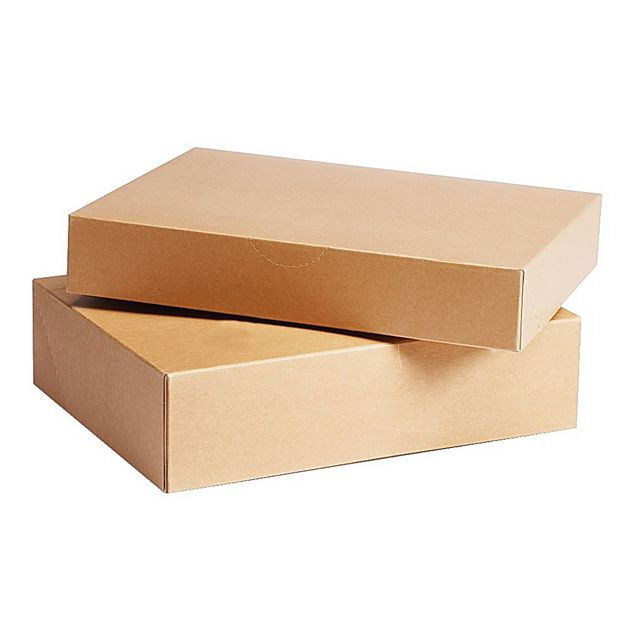 Arkivkartong Brun Svensk Standard Folio 80mm, 25st/fp