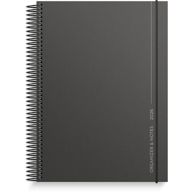 Organizer & Notes 2026 svart