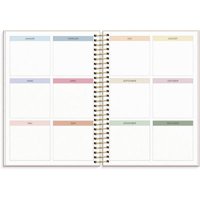 Life Organizer 2026 rosa