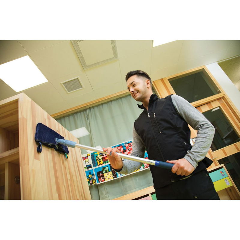 Teleskopskaft Vileda Professional Vario blå 50-90 cm