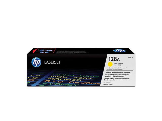 Toner HP CE322A 128A 1,3K gul Toner HP CE322A 128A 1,3K gul
