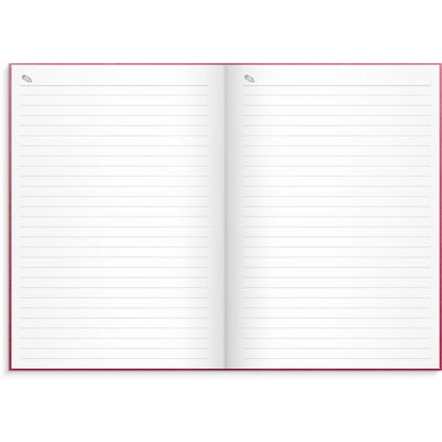 Kalender Weekly A5 2026 konstläder inbunden rosa