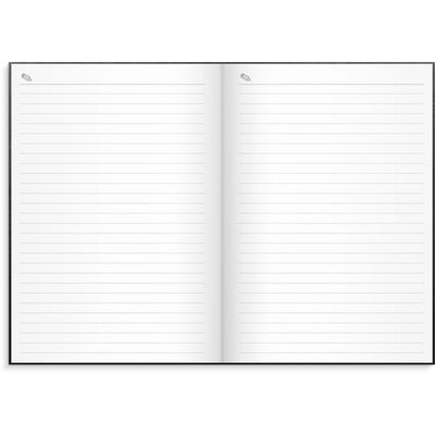 Kalender Weekly A5 2026 konstläder inbunden svart
