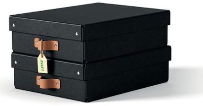 Förvaringslåda Leitz Puro 8L svart, 2/fp