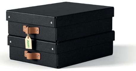 Förvaringslåda Leitz Puro 8L svart, 2/fp