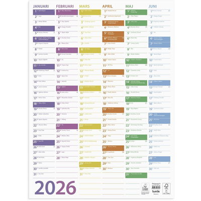 Väggblad Trend 2026