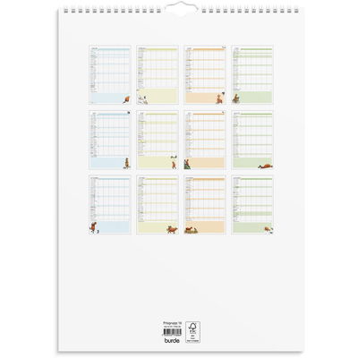 Familjekalender Mamma Mu 2026