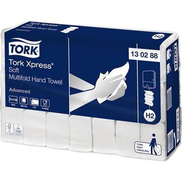 Pappershandduk TORK Advanced H2 Xpress 2-lag, 2856/FP