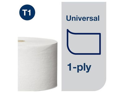 Toalettpapper Tork T1 Jumbo Universal 1-lg 480m, 6/FP