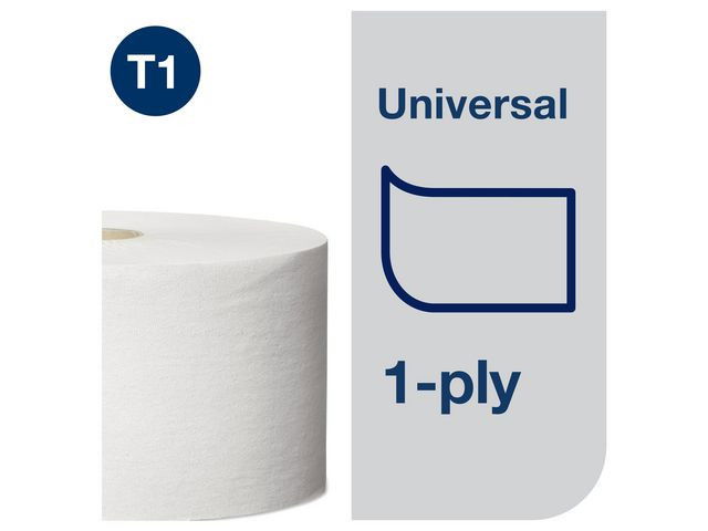 Toalettpapper Tork T1 Jumbo Universal 1-lg 480m, 6/FP