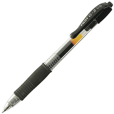 Gelpenna Pilot G2 svart 0,5mm, 12/fp