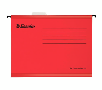 Hängmapp Esselte Standard Röd A4, 25/fp