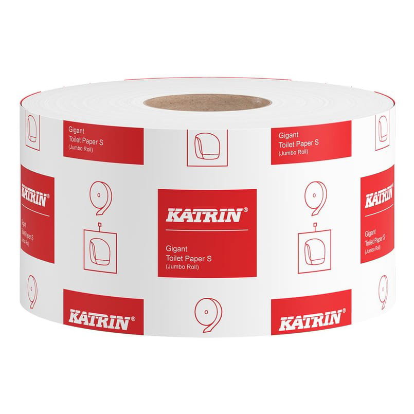 Toalettpapper KATRIN Gigant S 1-Lager, 265m, 12/fp