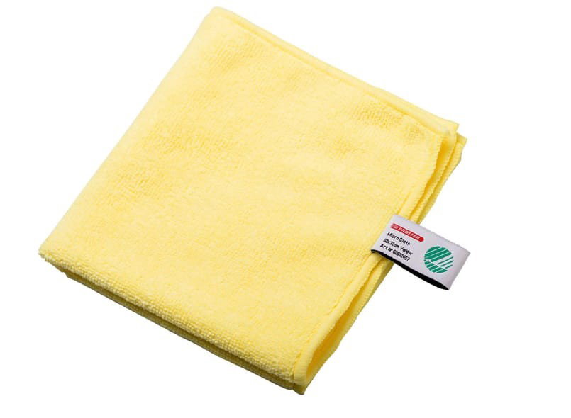 Microfiberduk Proffer gul 32x32cm, 10/fp
