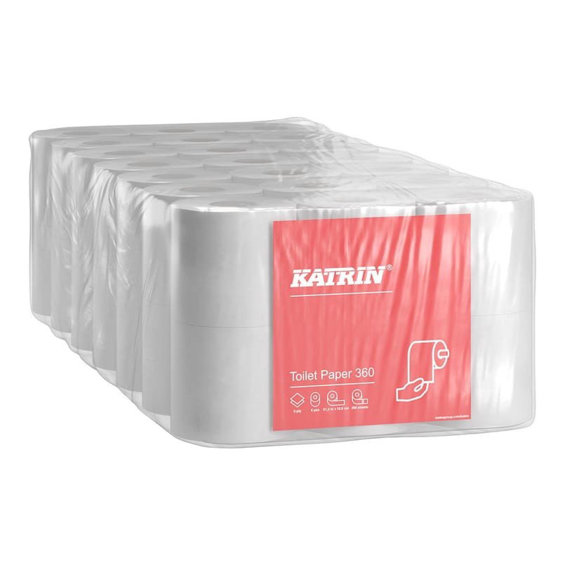 Toalettpapper KATRIN 360 2-Lagers, 50m, 42/fp