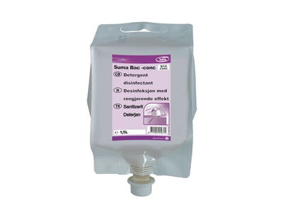 Rengöringsmedel SUMA Bac conc D10 1,5L, 4/fp