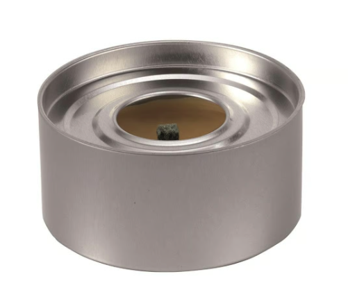 Marschall Duni med lock 8 tim silver ø100mm, 2 st/fp