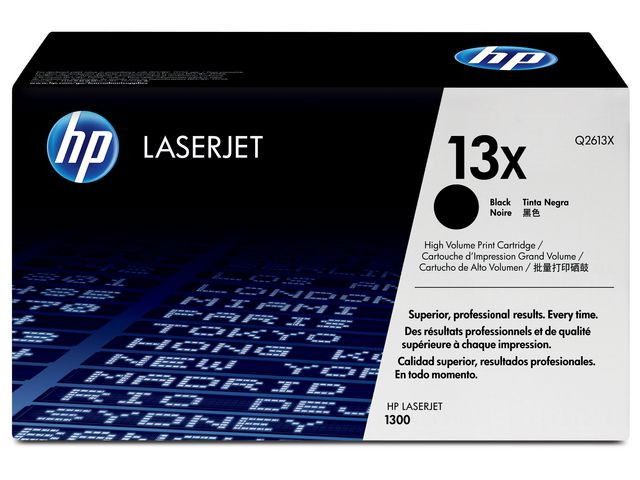 Toner HP Q2613X 13X 4K svart Toner HP Q2613X 13X 4K svart