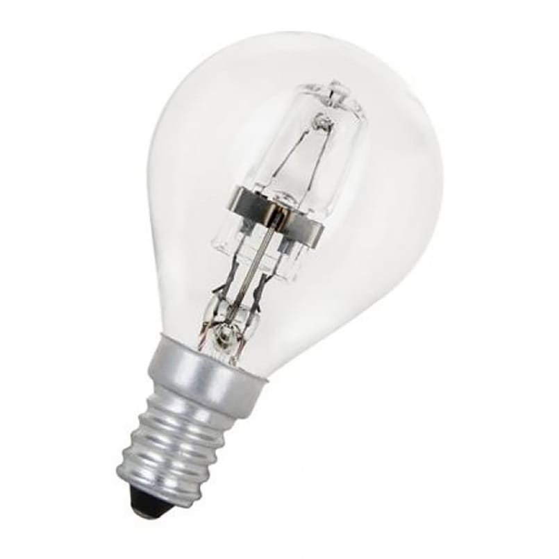 Halogenlampa E14 18W(24W) Klar Klot Dimbar