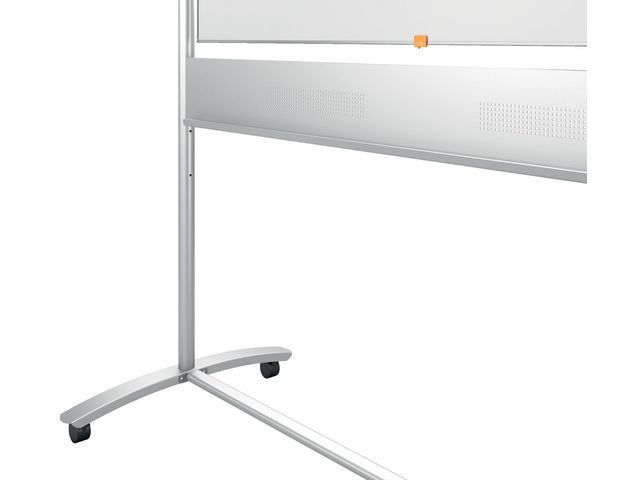 Whiteboard dubbelsidig mobil NOBO stål 150x120cm