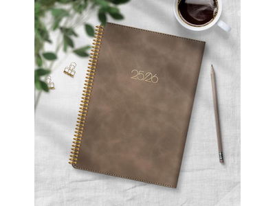Kalender Study Twist mocca A5 25/26