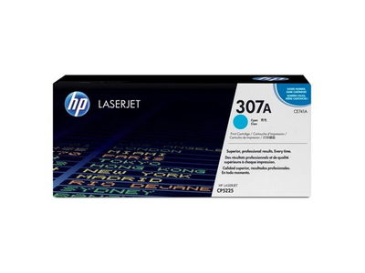 Toner HP CE741A 307A 7,3K cyan Toner HP CE741A 307A 7,3K cyan