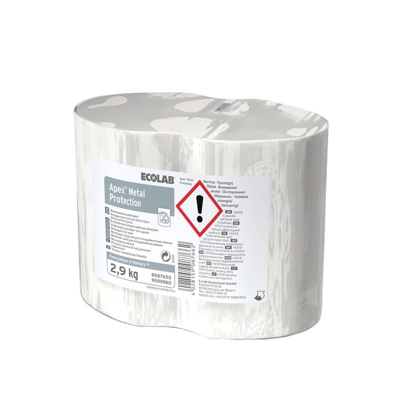 Diskmedel Ecolab Apex Metal Protection 2,9kg, 4/fp
