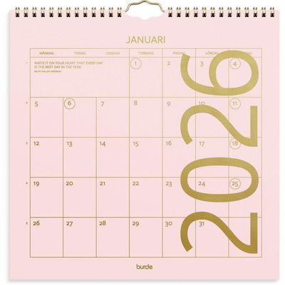 Väggkalender Color 2026