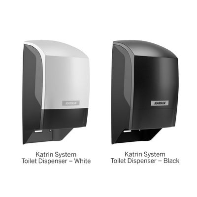 Toalettpapper Katrin Plus System 2-Lagers vit 88,5m, 36 rl/krt