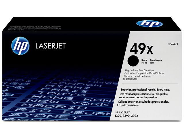 Toner HP Q5949X 49X 6K svart Toner HP Q5949X 49X 6K svart