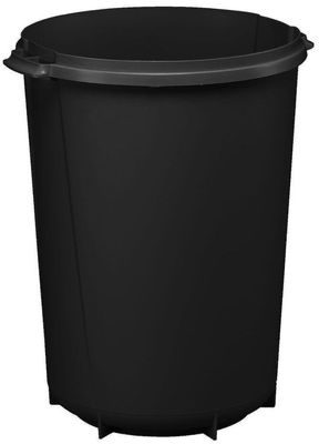 Papperskorg DURABIN rund 40L svart