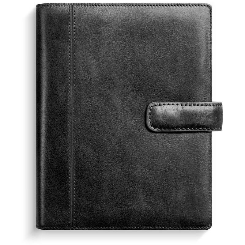 Compact Systemkalender 2026 skinn svart