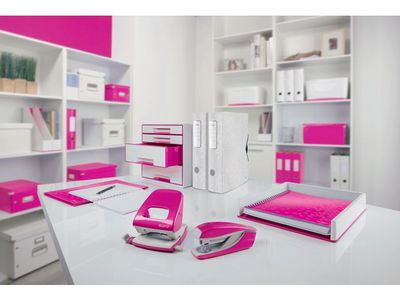 Häftapparat LEITZ 5502 30ark WOW cerise