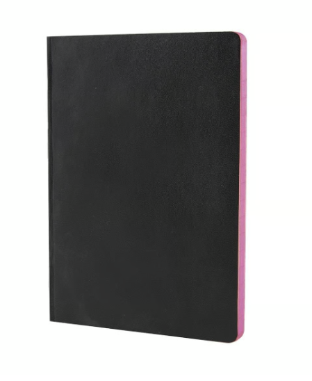 Vaxduksbok Linjerad 48 Blad Svart A7